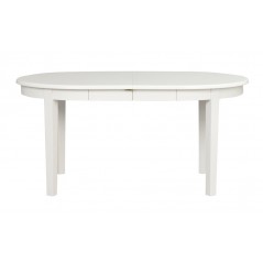 RO Koste Extending Dining Table Oval White